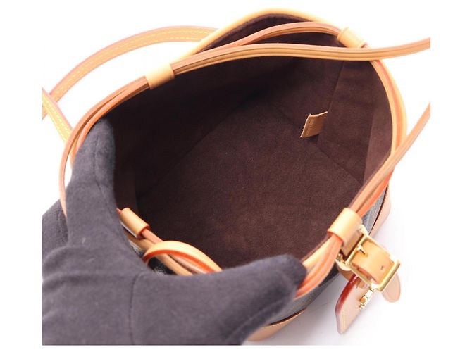 Noe Borsa a tracolla Louis Vuitton Noé Monogram Marrone Monogramma - vista 3