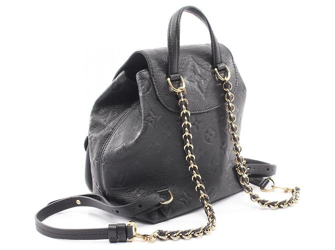Zaino Louis Vuitton Monogram Empreinte Black Nero - vista 2