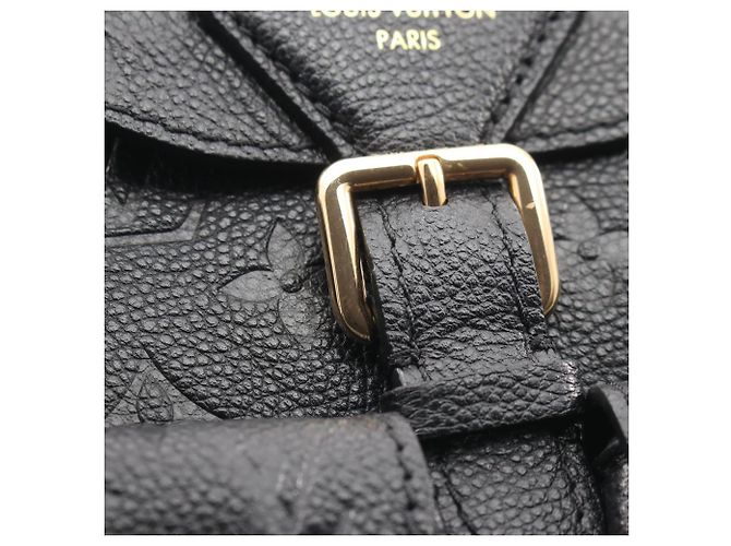 Zaino Louis Vuitton Monogram Empreinte Black Nero - vista 8
