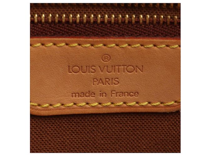 Borsa Louis Vuitton Batignolles Horizontal Marrone Monogramma - vista 4