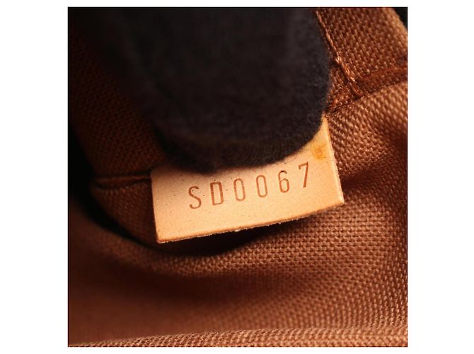 Borsa Louis Vuitton Batignolles Marrone Monogramma - vista 5