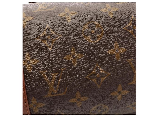 Borsa Louis Vuitton Papillon 26 Marrone Monogramma - vista 6