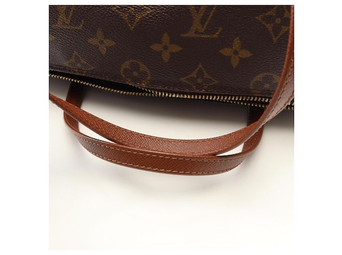 Borsa Louis Vuitton Papillon 26 Marrone Monogramma - vista 9