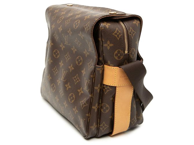 Borsa a tracolla Louis Vuitton Monogram Naviglio Marrone - vista 2