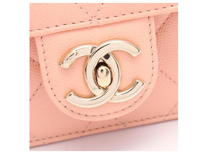 Bolsa Chanel Matelassé Small Flap Rosa - vista 6