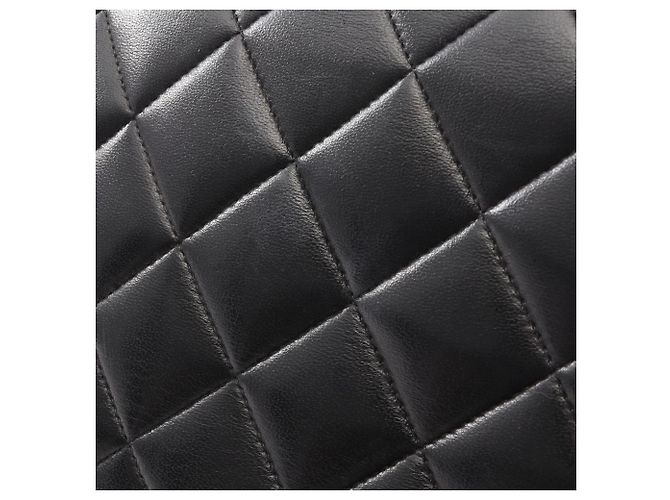 Borsa a Spalla Chanel Matelassé Diana Flap Nero - vista 12