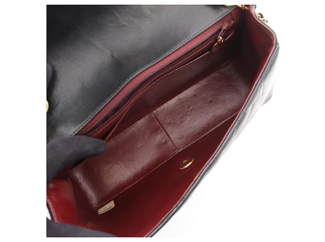 Borsa a Spalla Chanel Matelassé Diana Flap Nero - vista 3