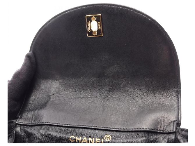 Zaino/Borsa Chanel Matelassé Turnlock Nero - vista 6