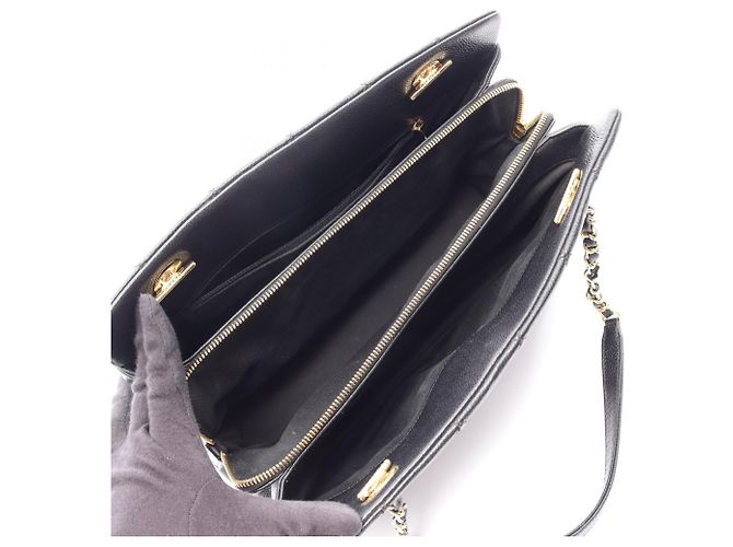 Borsa Tote Chanel Matelassé Nero - vista 3
