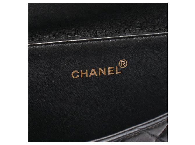 Borsa a Spalla Chanel Matelassé Double Face Nero - vista 5