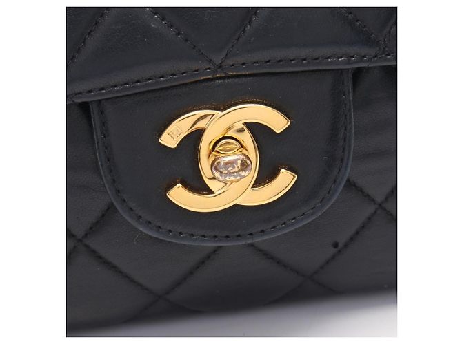 Borsa a Spalla Chanel Matelassé Double Face Nero - vista 7
