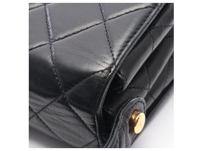 Borsa a Spalla Chanel Matelassé Double Face Nero - vista 8