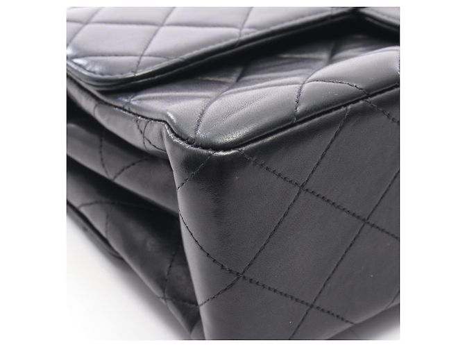 Borsa a Spalla Chanel Matelassé Double Face Nero - vista 9