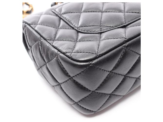 Borsa Chanel Matelassé Top Handle 2-Way Nero - vista 8