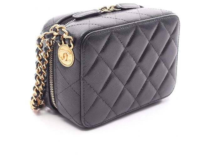 Borsa Chanel Matelassé Mini Camera Bag Nero - vista 2
