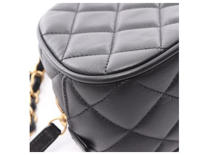 Borsa a tracolla 2-Way Chanel Matelassé Mini Bowling Nero - vista 8