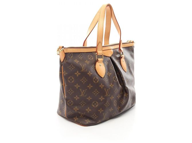 Borsa Louis Vuitton Palermo PM Monogram Marrone Monogramma - vista 2