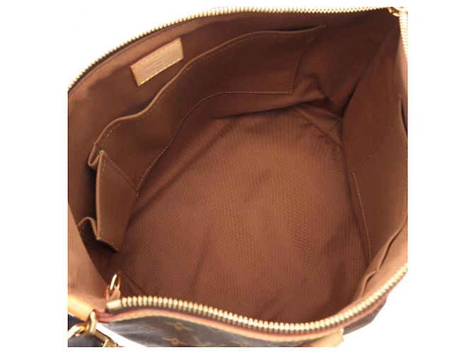 Borsa Louis Vuitton Palermo PM Monogram Marrone Monogramma - vista 3