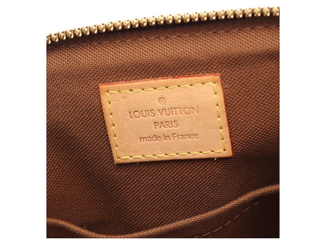 Borsa Louis Vuitton Palermo PM Monogram Marrone Monogramma - vista 4