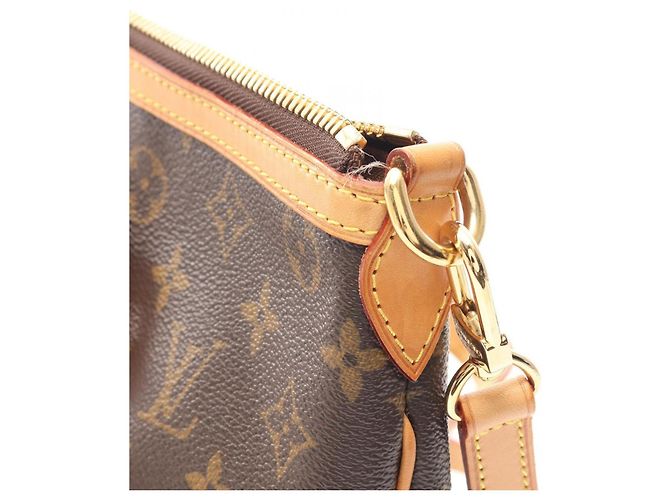Borsa Louis Vuitton Palermo PM Monogram Marrone Monogramma - vista 7