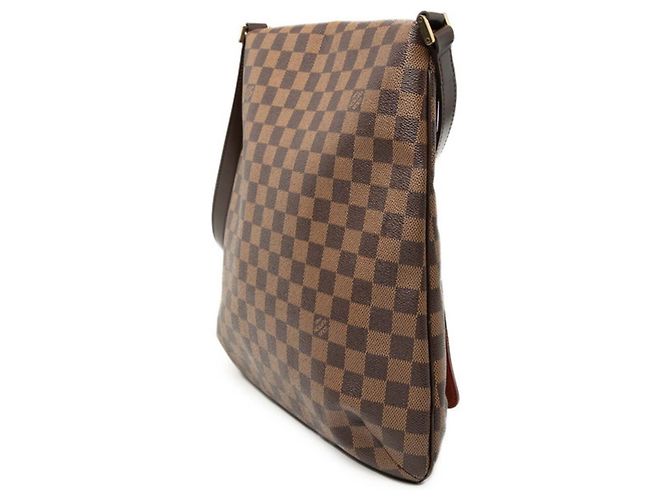 Borsa a tracolla Louis Vuitton Damier Musette Marrone - vista 2