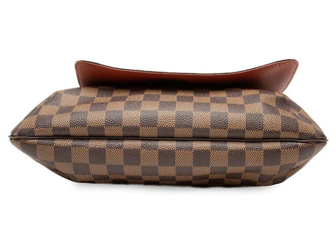 Borsa a tracolla Louis Vuitton Damier Musette Marrone - vista 3