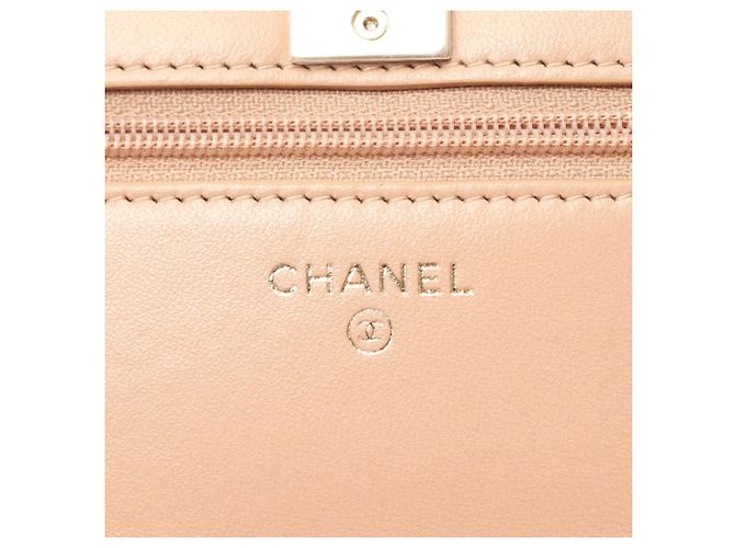 Borsa a Spalla Chanel Trendy CC Beige - vista 5