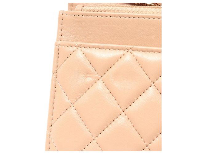 Borsa a Spalla Chanel Trendy CC Beige - vista 7