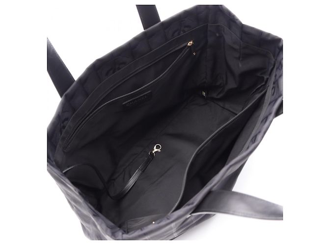 Borsa Tote Chanel New Travel Line MM Nero - vista 3