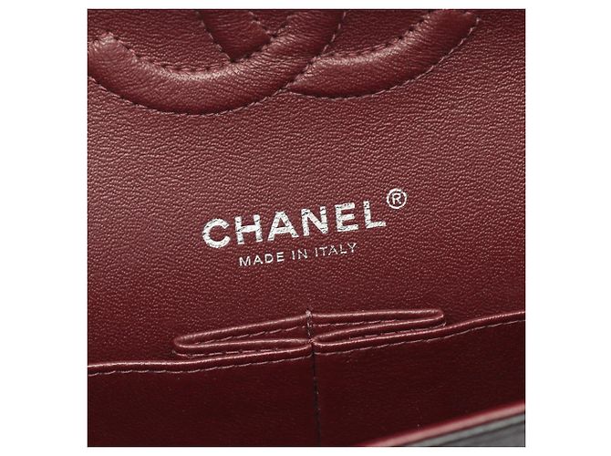 Borsa a tracolla Chanel Matelassé Double Flap Nero - vista 4