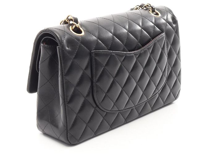 Timeless Borsa a tracolla Chanel Matelassé Double Flap Nero - vista 2