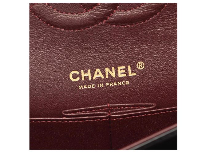Timeless Borsa a tracolla Chanel Matelassé Double Flap Nero - vista 4