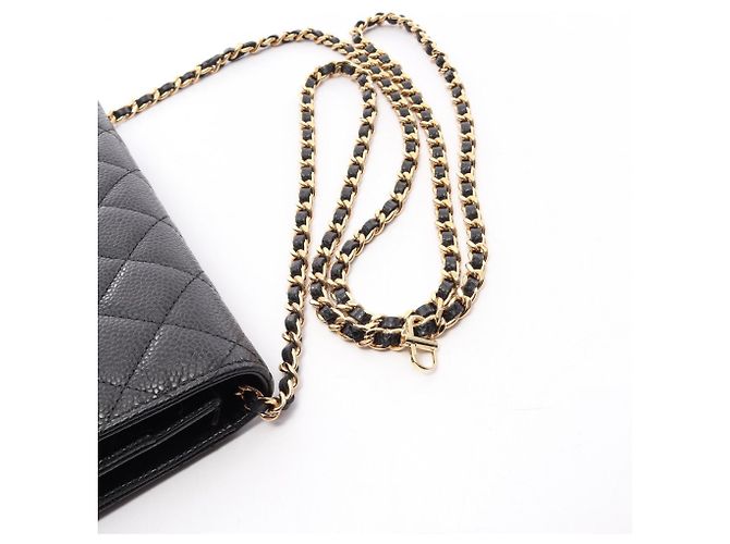 Borsa a Spalla Chanel Matelassé Nero - vista 11