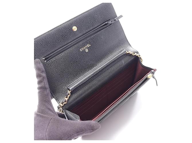 Borsa a Spalla Chanel Matelassé Nero - vista 3