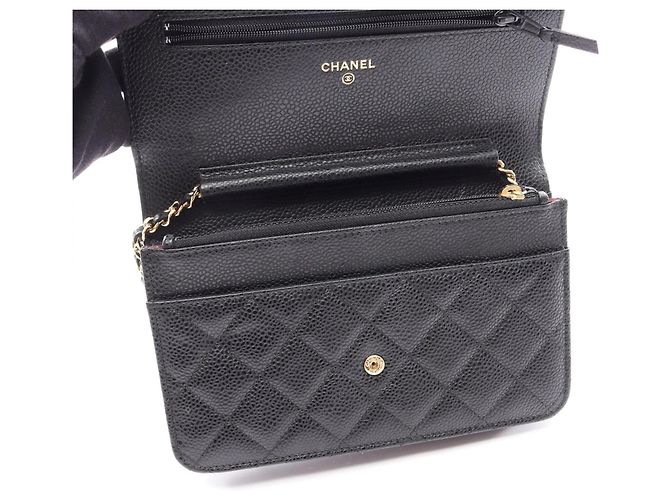 Borsa a Spalla Chanel Matelassé Nero - vista 4