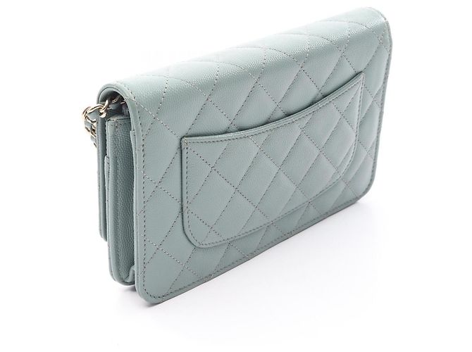 Timeless Borsa Chanel Green Matelassé Verde - vista 2