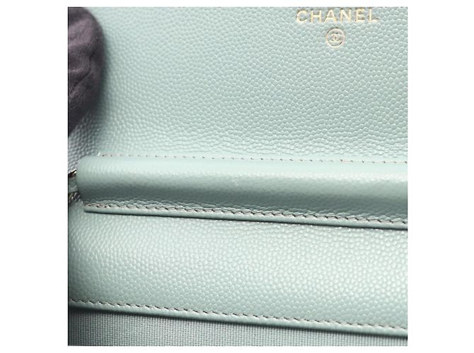 Timeless Borsa Chanel Green Matelassé Verde - vista 7
