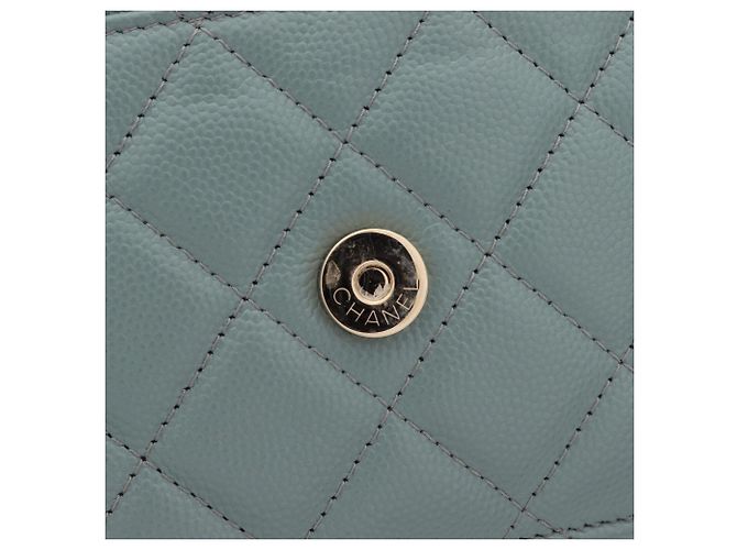 Timeless Borsa Chanel Green Matelassé Verde - vista 8