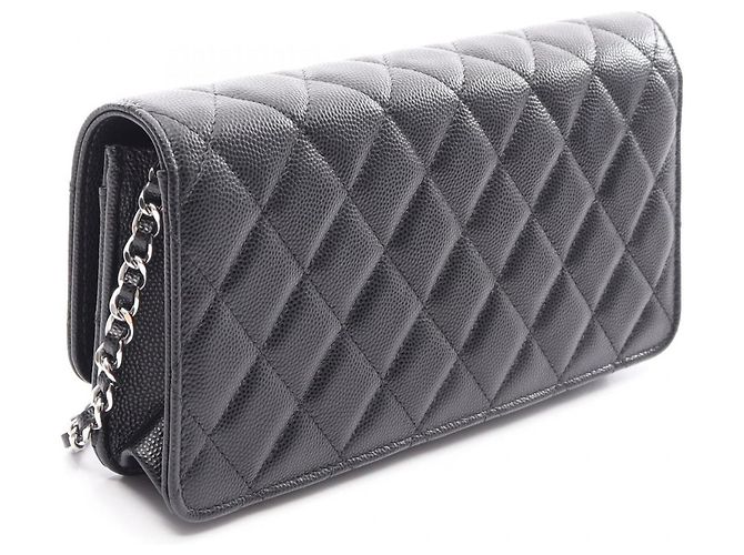 Timeless Borsa a tracolla Chanel Matelassé Nera Nero - vista 2