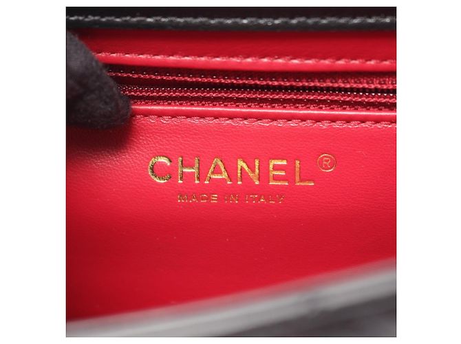 Timeless Borsa a tracolla Chanel Matelassé in agnello nero - vista 4