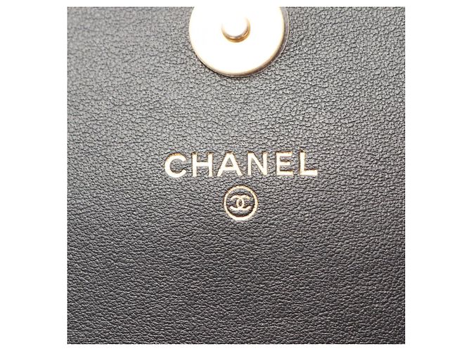 Borsa a mano Chanel Matelassé in pelle nera Nero - vista 4