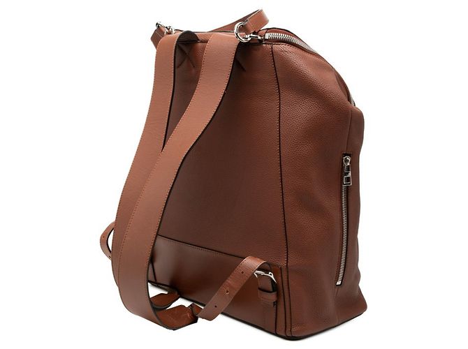Zaino Loewe Anagram Goya Marrone - vista 2