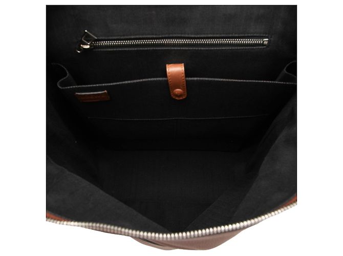 Zaino Loewe Anagram Goya Marrone - vista 4
