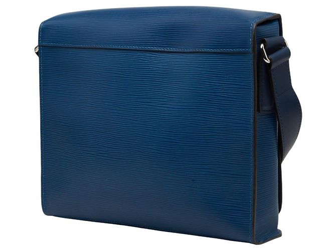 Louis Vuitton Epi Harrington Messenger PM Schultertasche Blau - Ansicht 2