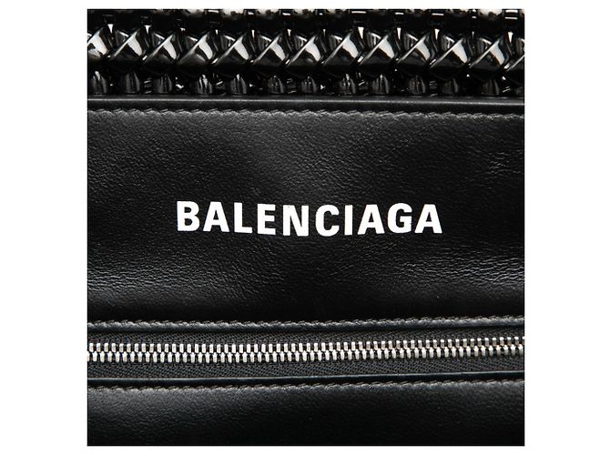 Borsa Tote Balenciaga Bistro S Nero - vista 5