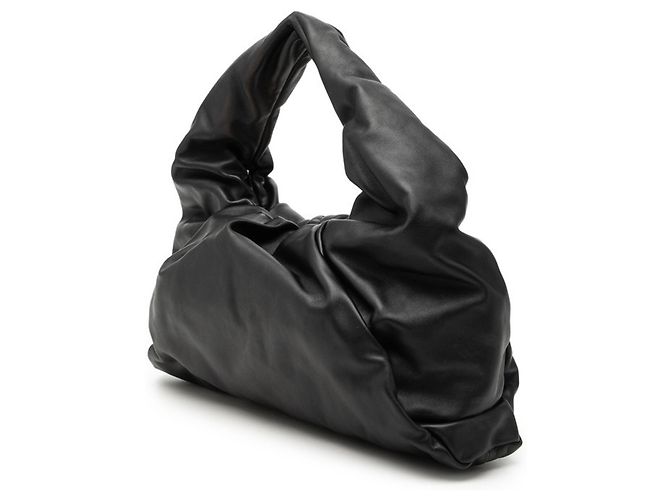 Borsa a tracolla Bottega Veneta The Shoulder Pouch Nero - vista 2