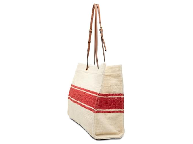 Céline Bolso Tote Horizontal Celine Roja Crudo - vista 2