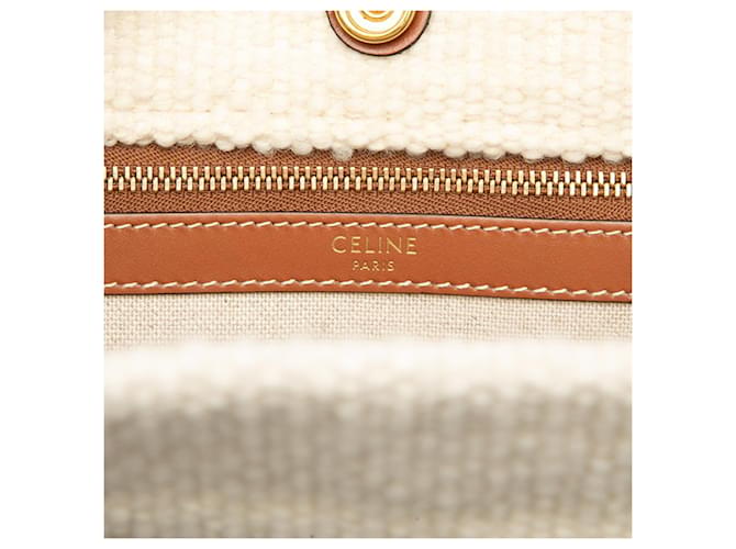 Céline Bolso Tote Horizontal Celine Roja Crudo - vista 5