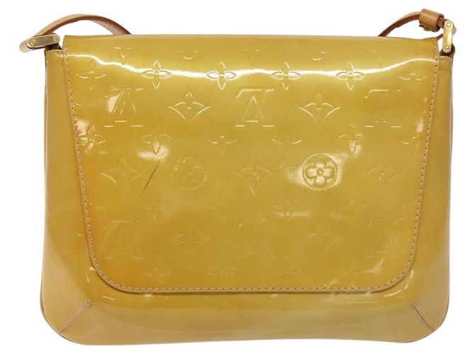 Louis Vuitton Thompson Street Monogram Vernis Medium Beige - vista 2