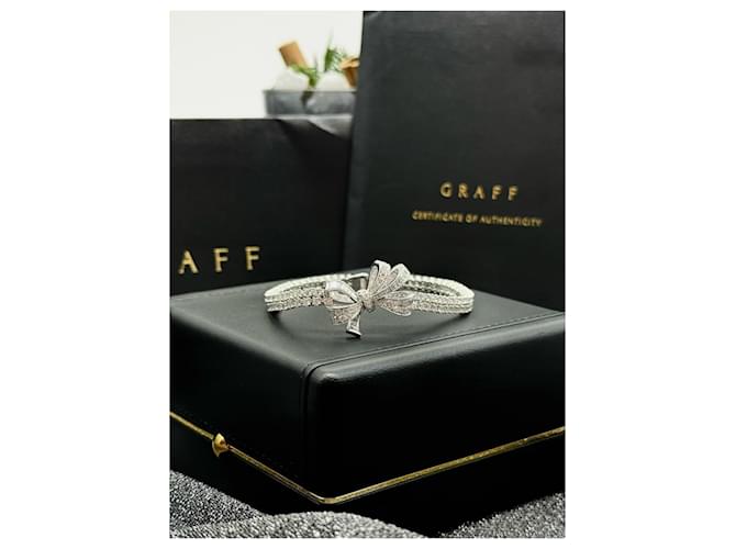 Bracciale Graff Tilda's Bow in diamanti Argento - vista 3